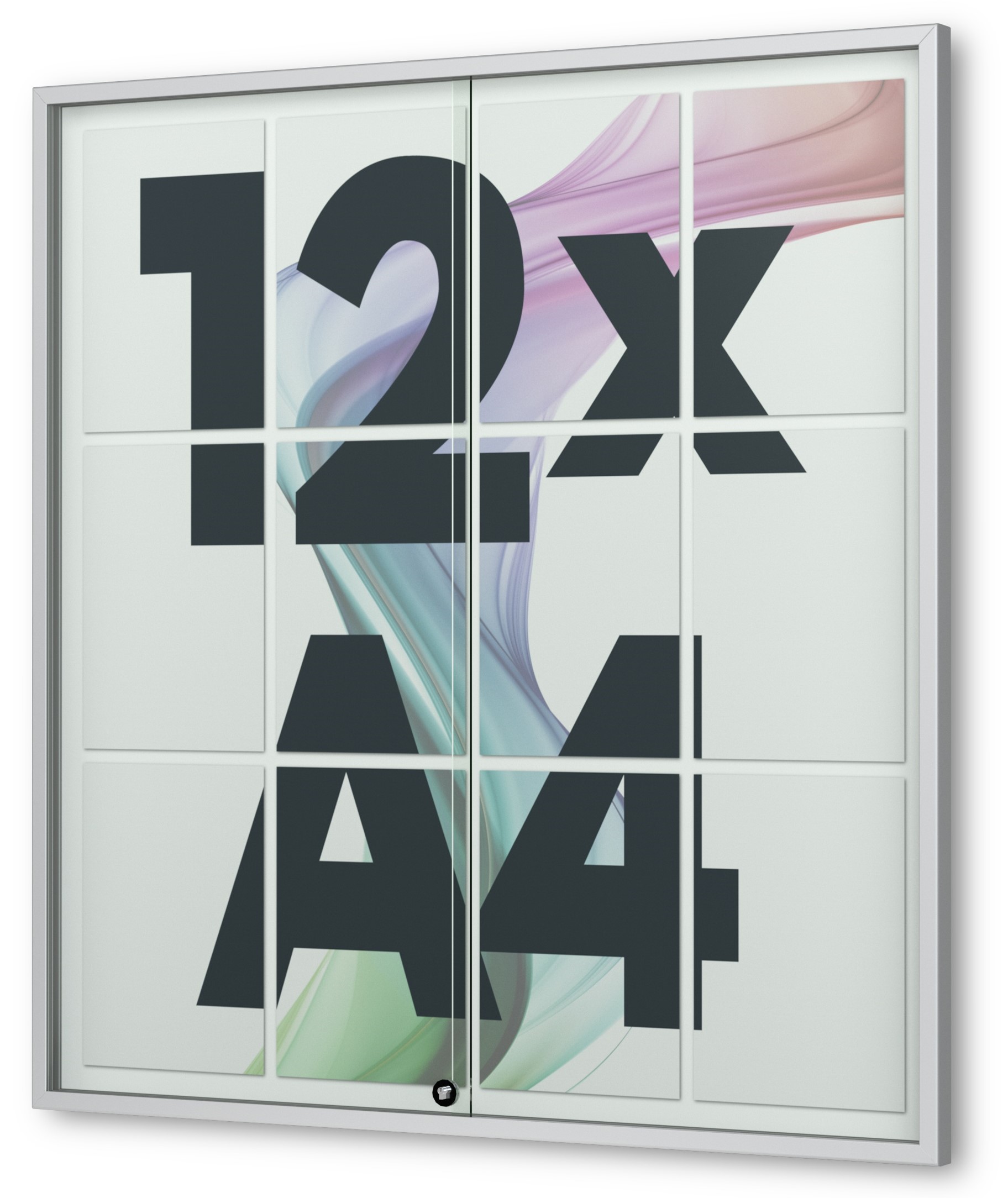 Plakatvitrine Nexus - eckig Plakatvitrine Nexus - eckig